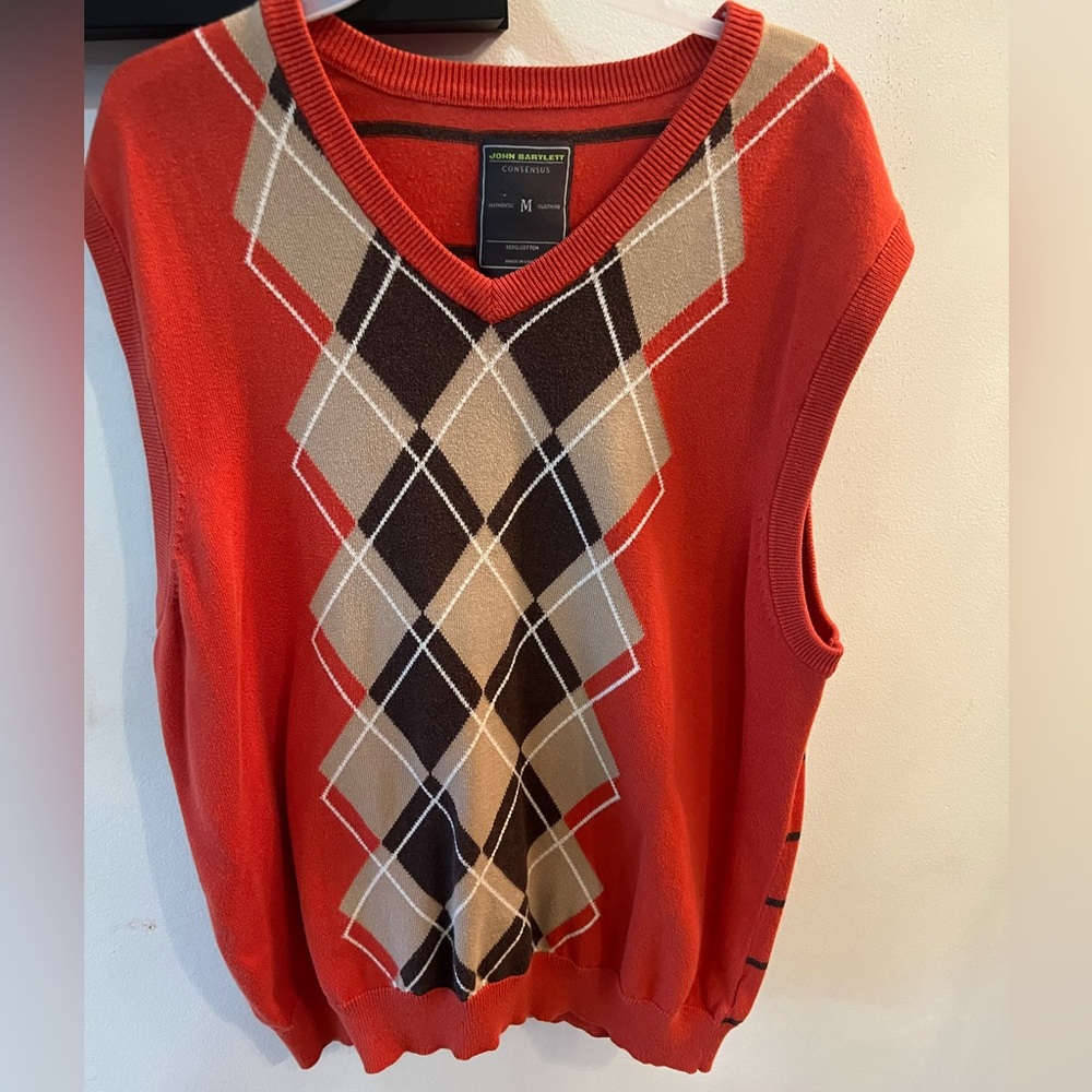 argyle vest